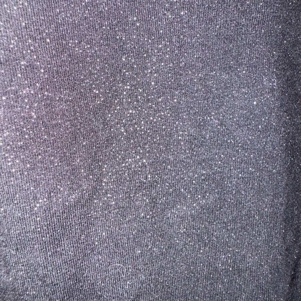 Chico's Black Sweatshirt Relaxed Fit - Picture 5 of 5